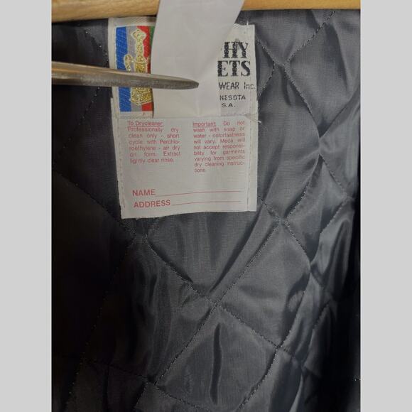 Womens Varsity Jacket Size L Wool Sailor Collar Rosati Kain St Louis Vintage 90s - Picture 10 of 13